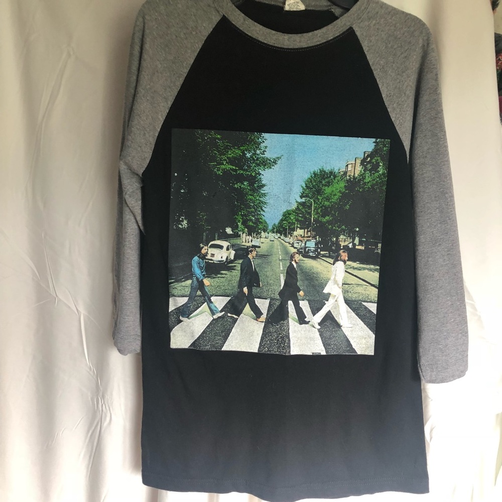 Beatles Abbey Road jersey black and grey - Picture 2 of 8